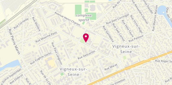 Plan de KASHTHOORY Coiffure, 33 avenue de la Concorde, 91270 Vigneux-sur-Seine