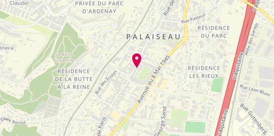 Plan de ARTURO CONTIS Coiffeur Palaiseau, 135 Rue de Paris, 91120 Palaiseau