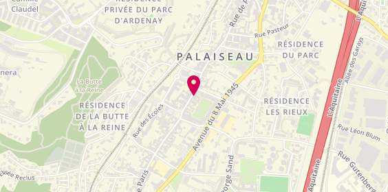 Plan de Saint Algue - Coiffeur Palaiseau, 131 Rue de Paris, 91120 Palaiseau