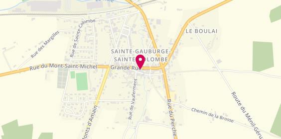 Plan de Aux reflets de sophie, 32 Grande Rue, 61370 Sainte-Gauburge-Sainte-Colombe