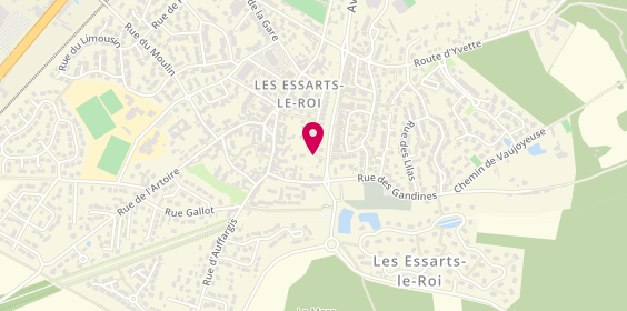 Plan de Arcane Coiffure, 8 Rue de l'Artoire, 78690 Les Essarts-le-Roi