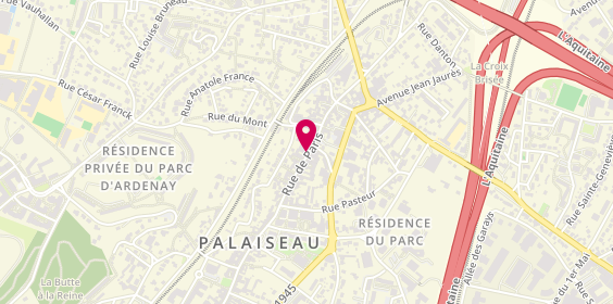 Plan de Fama Tresses, 44 Rue Paris, 91120 Palaiseau