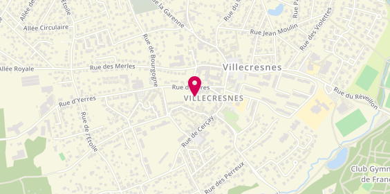 Plan de Bressy Florence, 46 Allée des Chenes, 94440 Villecresnes