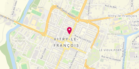 Plan de L C Design, 11 grande Rue de Vaux, 51300 Vitry-le-François