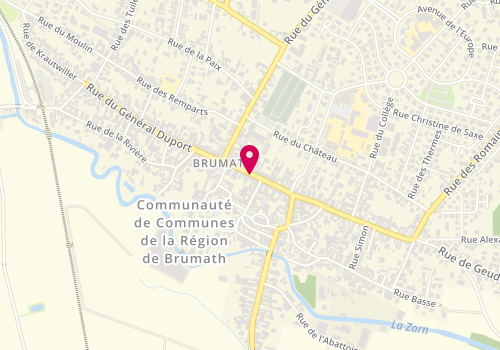 Plan de Coiffure Ls, 8 Rue Jacques Kablé, 67170 Brumath
