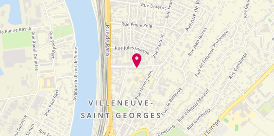 Plan de Sade Coiff', 26 Avenue Carnot, 94190 Villeneuve-Saint-Georges