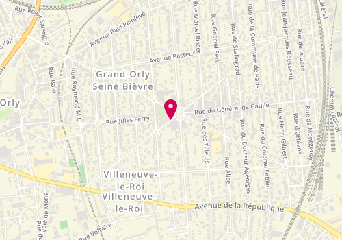 Plan de Nouvel'r, 43 Avenue de la Faisanderie, 94290 Villeneuve-le-Roi
