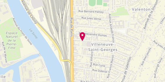 Plan de Bellantoni, 12 avenue du Président Wilson, 94190 Villeneuve-Saint-Georges