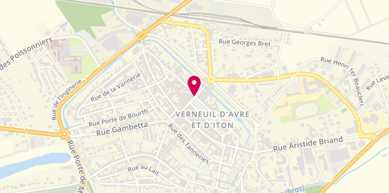 Plan de Alinéa, 186 Place de la Madeleine, 27130 Verneuil-sur-Avre