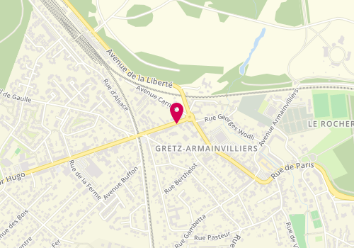Plan de Soleil Coiffure, 3 Boulevard Aristide Briand, 77220 Gretz-Armainvilliers