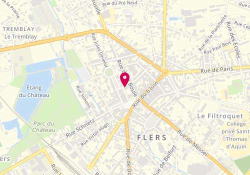Plan de Flor'Aline, 37 Rue Henri Laforest, 61100 Flers