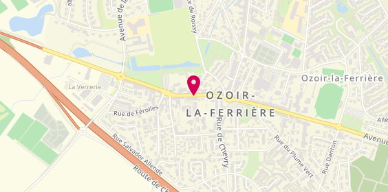 Plan de L´ Atelier Lw, 57 avenue du Général de Gaulle, 77330 Ozoir-la-Ferrière