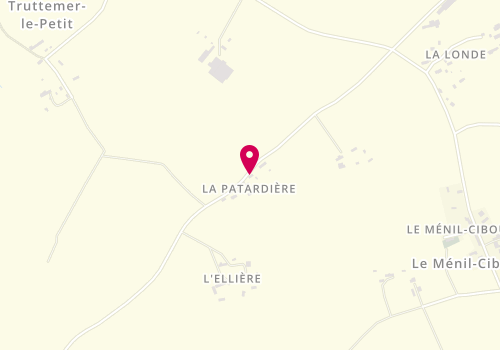 Plan de Les Ciseaux Mobiles, 587 Route de la Patardière, 61800 Le Ménil-Ciboult