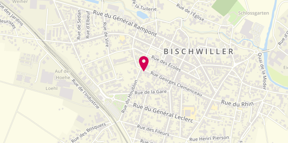 Plan de N.L Beauty, 63 Rue Georges Clemenceau, 67240 Bischwiller