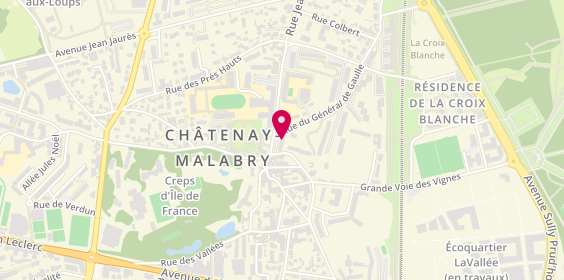 Plan de Creation Coiffure, 69 Rue Jean Longuet, 92290 Châtenay-Malabry