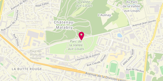 Plan de M&R Coiffure, 8 Place Cyrano de Bergerac, 92290 Châtenay-Malabry
