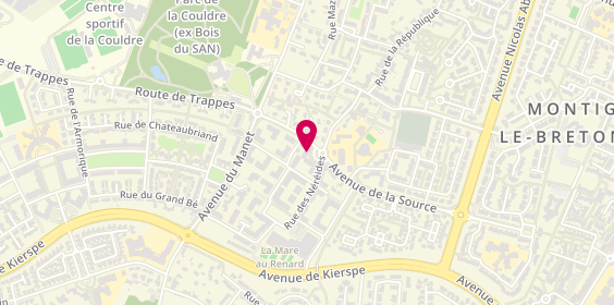Plan de Salon Évolution, 1 place des Nymphes, 78180 Montigny-le-Bretonneux