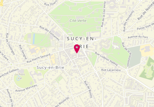 Plan de Diderio Sucy, 7 Rue Guy Moquet, 94370 Sucy-en-Brie