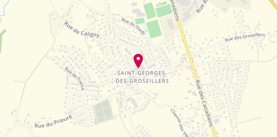 Plan de L'Hair de Saint Georges, 7 Place du Commerce, 61100 Saint-Georges-des-Groseillers