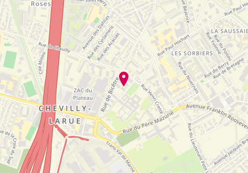 Plan de GARNOTEL Christelle, Bâtiment B
5 Rue du Clos Saint Michel, 94550 Chevilly-Larue