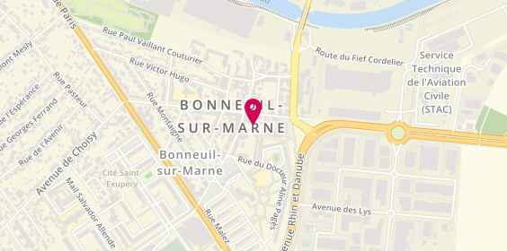 Plan de Alize, 10 Bis Avenue de Boissy 10 Bis, 94380 Bonneuil-sur-Marne