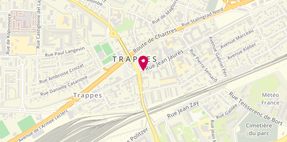 Plan de Friz'lys Coiffure, 57 Rue Jean Jaurès, 78190 Trappes