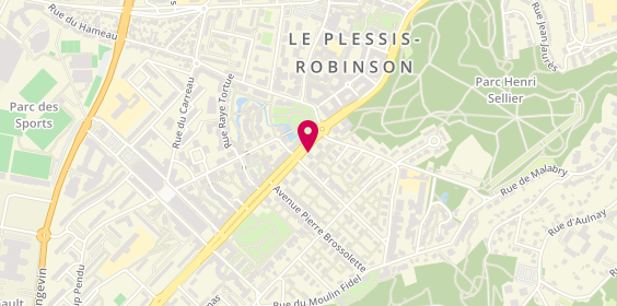 Plan de Eloni Jordan, 7 Avenue Charles de Gaulle, 92350 Le Plessis-Robinson