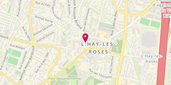 Plan de Saint Algue, 6 avenue Aristide Briand, 94240 L'Haÿ-les-Roses