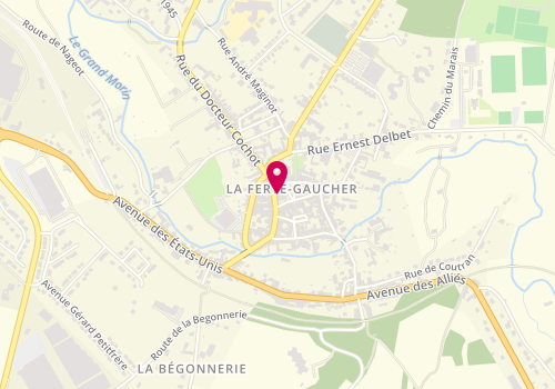 Plan de Jaja Coiffure, Localisation
34 Rue de Paris, 77320 La Ferté-Gaucher