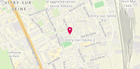 Plan de J.S.K Coiffure, 71 Rue de Choisy, 94400 Vitry-sur-Seine