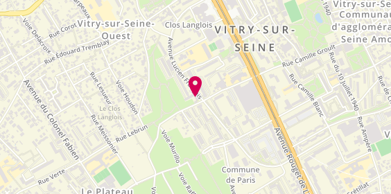 Plan de Classi Coiff 3, 5 avenue Lucien Français, 94400 Vitry-sur-Seine