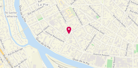 Plan de Le Salon de Lapie, 10 avenue du Raincy, 94100 Saint-Maur-des-Fossés