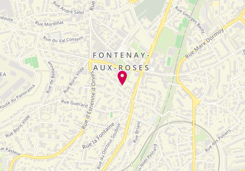 Plan de Fontenay Coiff, 51 Rue Boucicaut, 92260 Fontenay-aux-Roses