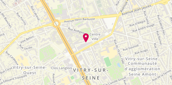 Plan de Ines Coiffure, 7 Avenue General Leclerc, 94400 Vitry-sur-Seine