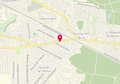 Plan de Le Monde du Cheveu, 24 avenue du Général Leclerc, 77680 Roissy-en-Brie