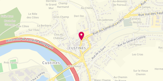 Plan de PHULPIN Nadine, 30 Rue du General Leclerc, 54670 Custines