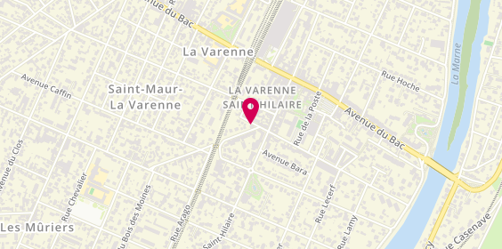 Plan de Nj Coiffure, 8 Boulevard Voltaire, 94210 Saint-Maur-des-Fossés