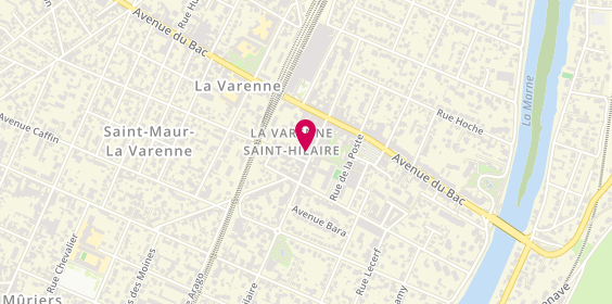Plan de Institut Fashion Beauty & Spa Villa, 16 Rue Saint-Hilaire, 94210 Saint-Maur-des-Fossés