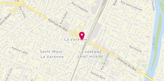 Plan de Ibra Barber Shop, 72 avenue du Bac, 94210 Saint-Maur-des-Fossés