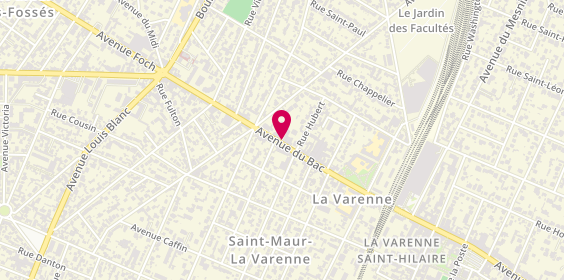 Plan de Y Salon la Varenne, 41 avenue du Bac, 94210 Saint-Maur-des-Fossés