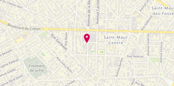 Plan de Les Nuances de Sylvie, 14 Rue Baratte Cholet, 94100 Saint-Maur-des-Fossés