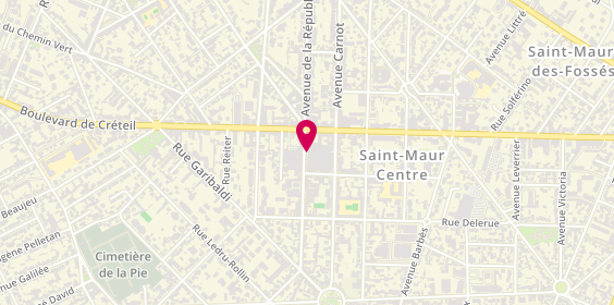 Plan de Fabrice.b, 9 Bis Rue Baratte Cholet 9 Bis, 94100 Saint-Maur-des-Fossés