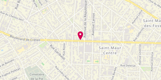 Plan de David Alban, 91 Boulevard de Créteil, 94100 Saint-Maur-des-Fossés