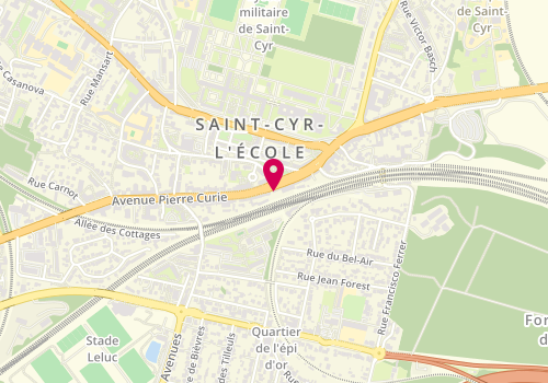 Plan de Cedric Allioux Csbi, 37 Bis avenue Pierre Curie, 78210 Saint-Cyr-l'École