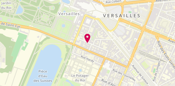 Plan de Indigo & Co, 8 Rue du Vieux Versailles, 78000 Versailles