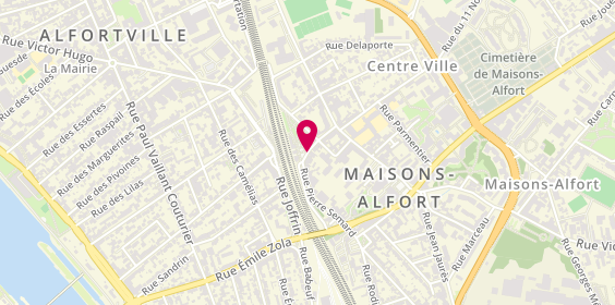 Plan de Fréquence Beauté Coiffure, 11 Bis Place Jean Moulin, 94700 Maisons-Alfort