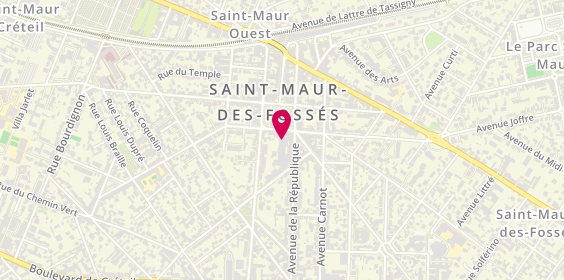 Plan de Salon Y, 26 Avenue de la Republique, 94100 Saint-Maur-des-Fossés