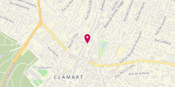 Plan de Camille Albane, 54 avenue Jean Jaurès, 92140 Clamart
