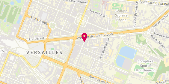 Plan de Fabio Salsa, 14 Rue Georges Clémenceau, 78000 Versailles