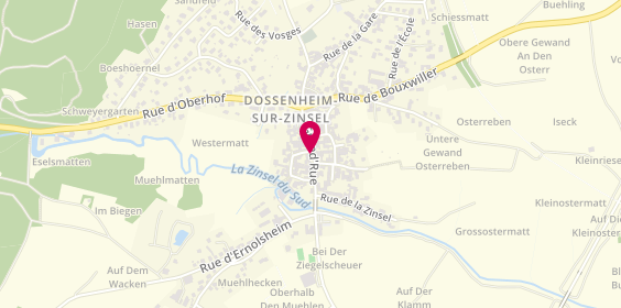 Plan de Coiffure Clin d'Oeil, 171 Grand Rue, 67330 Dossenheim-sur-Zinsel